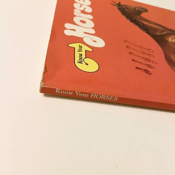 Vintage 1978 Know Your Horses Rand  McNally Know Your Books - Picture 4 of 15